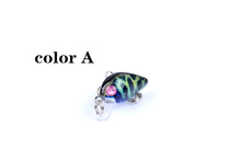 Load image into Gallery viewer, 6x 3cm Popper Crank Bait Fishing Lure Lures Surface Tackle Saltwater
