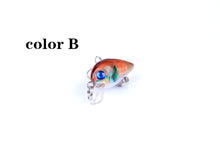 Load image into Gallery viewer, 6x 3cm Popper Crank Bait Fishing Lure Lures Surface Tackle Saltwater
