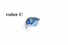 Load image into Gallery viewer, 6x 3cm Popper Crank Bait Fishing Lure Lures Surface Tackle Saltwater
