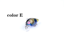 Load image into Gallery viewer, 6x 3cm Popper Crank Bait Fishing Lure Lures Surface Tackle Saltwater
