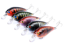 Load image into Gallery viewer, 5x 7cm Popper Crank Bait Fishing Lure Lures Surface Tackle Saltwater
