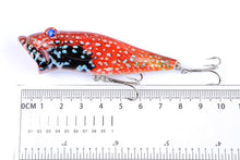 Load image into Gallery viewer, 5X 8cm Popper Poppers Fishing Lure Lures Surface Tackle Fresh Saltwater
