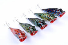 Load image into Gallery viewer, 5X 8cm Popper Poppers Fishing Lure Lures Surface Tackle Fresh Saltwater
