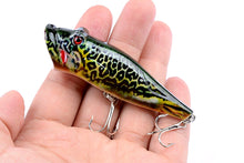 Load image into Gallery viewer, 5X 8cm Popper Poppers Fishing Lure Lures Surface Tackle Fresh Saltwater
