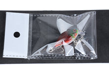 Load image into Gallery viewer, 6x 4.3cm Popper Crank Bait Fishing Lure Lures Surface Tackle Saltwater
