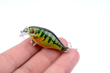 Load image into Gallery viewer, 6x 4.3cm Popper Crank Bait Fishing Lure Lures Surface Tackle Saltwater
