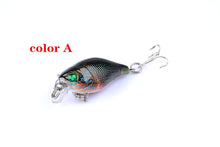 Load image into Gallery viewer, 6x 4.3cm Popper Crank Bait Fishing Lure Lures Surface Tackle Saltwater
