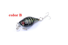 Load image into Gallery viewer, 6x 4.3cm Popper Crank Bait Fishing Lure Lures Surface Tackle Saltwater
