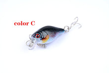 Load image into Gallery viewer, 6x 4.3cm Popper Crank Bait Fishing Lure Lures Surface Tackle Saltwater
