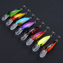Load image into Gallery viewer, 8x 7.5cm Popper Crank Bait Fishing Lure Lures Surface Tackle Saltwater
