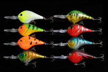 Load image into Gallery viewer, 8x 9.5cm Popper Crank Bait Fishing Lure Lures Surface Tackle Saltwater
