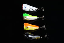 Load image into Gallery viewer, 4X 5cm Popper Poppers Fishing Lure Lures Surface Tackle Fresh Saltwater
