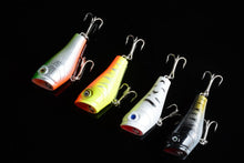 Load image into Gallery viewer, 4X 5cm Popper Poppers Fishing Lure Lures Surface Tackle Fresh Saltwater
