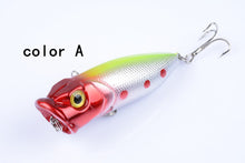 Load image into Gallery viewer, 5X 6.5cm Popper Poppers Fishing Lure Lures Surface Tackle Fresh Saltwater
