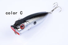 Load image into Gallery viewer, 5X 6.5cm Popper Poppers Fishing Lure Lures Surface Tackle Fresh Saltwater
