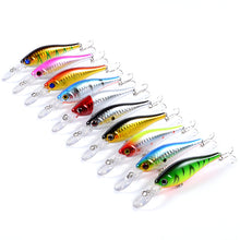 Load image into Gallery viewer, 10x Popper Minnow 10.2cm Fishing Lure Lures Surface Tackle Fresh Saltwater
