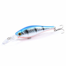 Load image into Gallery viewer, 10x Popper Minnow 10.2cm Fishing Lure Lures Surface Tackle Fresh Saltwater
