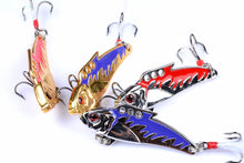 Load image into Gallery viewer, 4X 8g Fishing Switchblade Blade VIBE VIB Metal Lures 50mm
