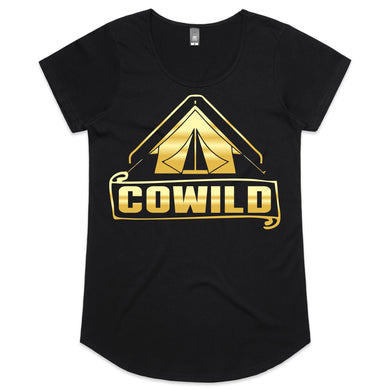 CoWild Womens Scoop Neck T-Shirt - CoWild