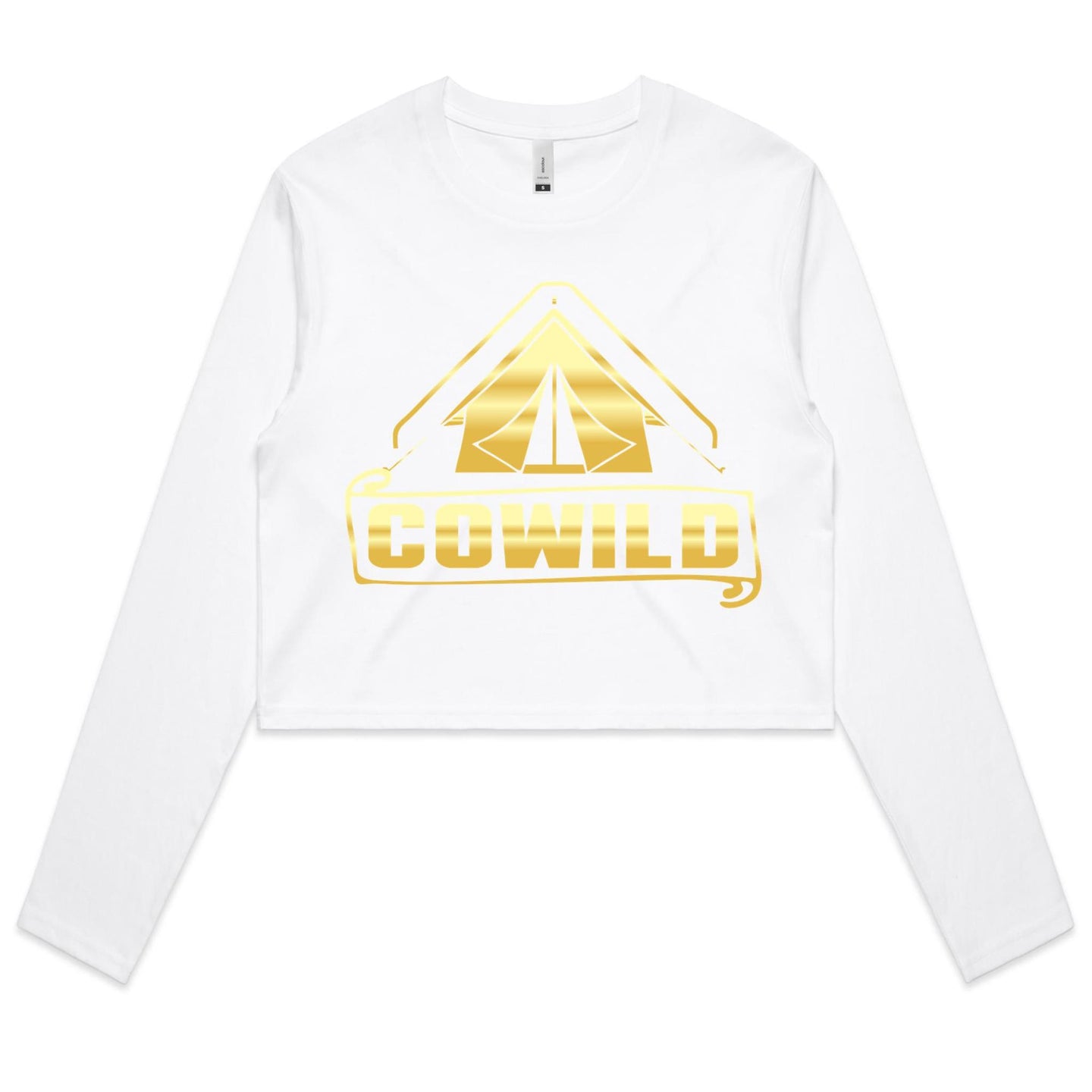 CoWild Women's Long Sleeve Crop Tee - CoWild