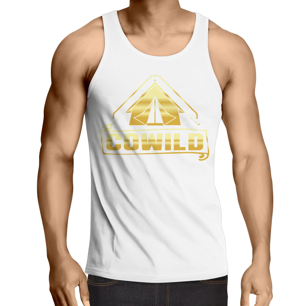 CoWild lowdown - Mens Singlet Top - CoWild